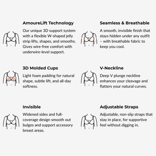 Full Coverage Push Up No Underwire Bras