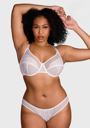 Enchante Unlined Lace Underwire Bra