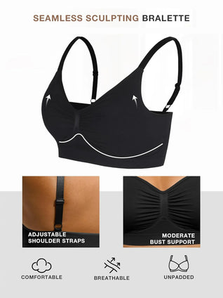 Wireless Bra Unlined Soft Bra